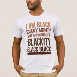 Camiseta Eu sou Blackity Black