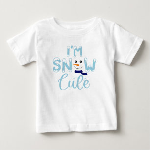 Camiseta Eu sou Boneco de Neve