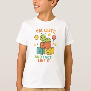 Camiseta Eu sou bonito e ago assim