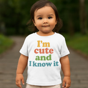 Camiseta Eu sou bonito e sei disso - Engraçado