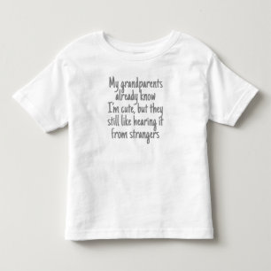 Camiseta Eu sou bonito. Nós sabemos.