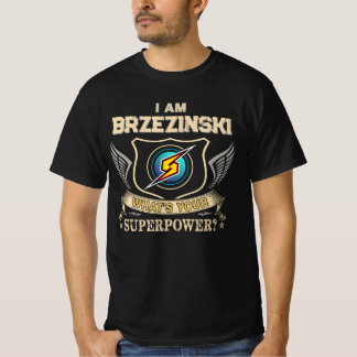Camiseta Eu Sou BRZEZINSKI Qual É Seu Superpoder