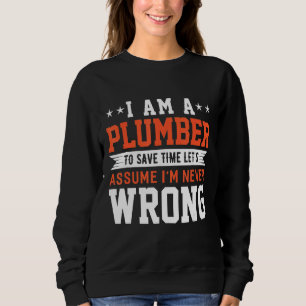 Camiseta Eu sou canalizador para economizar Vamos de tempo