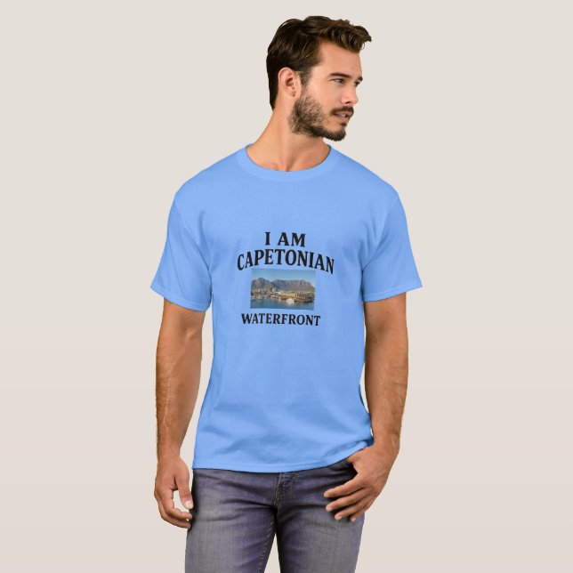 Camiseta 'Eu Sou Capetoniano – Edição Waterfront' (Frente Completa)