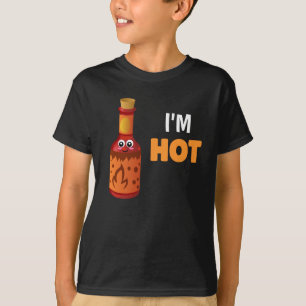 Camiseta Eu sou chalaça engraçada quente do molho picante