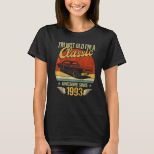 Camiseta Eu sou Classic Car Awincrível 1993 29º aniversário
