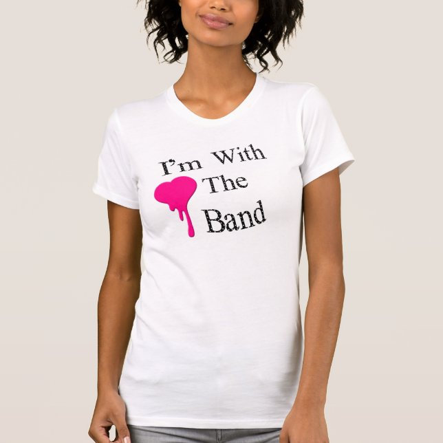 Camiseta Eu sou com a banda (Frente)
