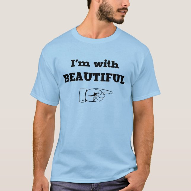 Camiseta Eu sou com bonito (Frente)