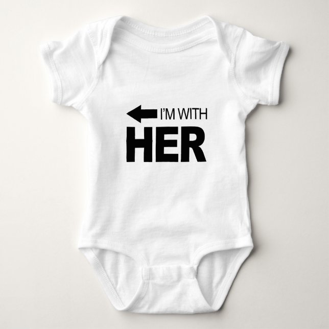 Camiseta Eu sou com ela (saiu) (Frente)