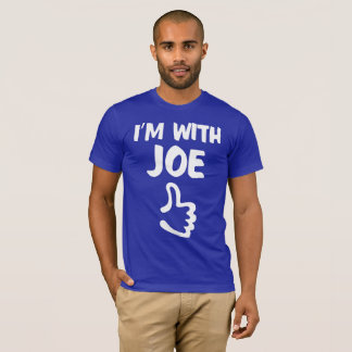 Camiseta Eu sou com Joe - Lapis