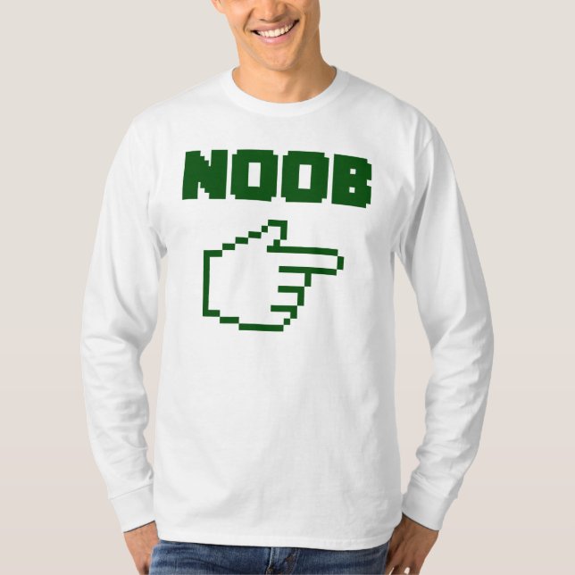 Camiseta Eu sou com o Newbie de Noob (Frente)