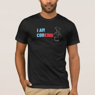 Camiseta Eu Sou Cozinhar Kitchen King Engraçado Chef Cook 2