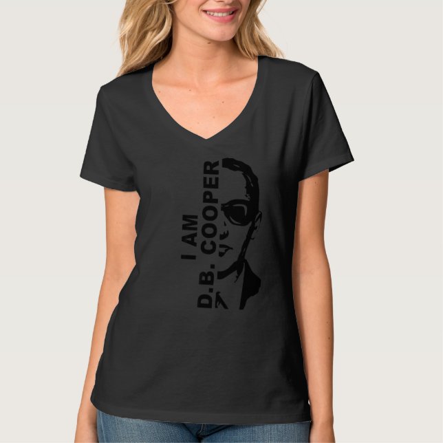 Camiseta Eu Sou D B Cooper (Frente)