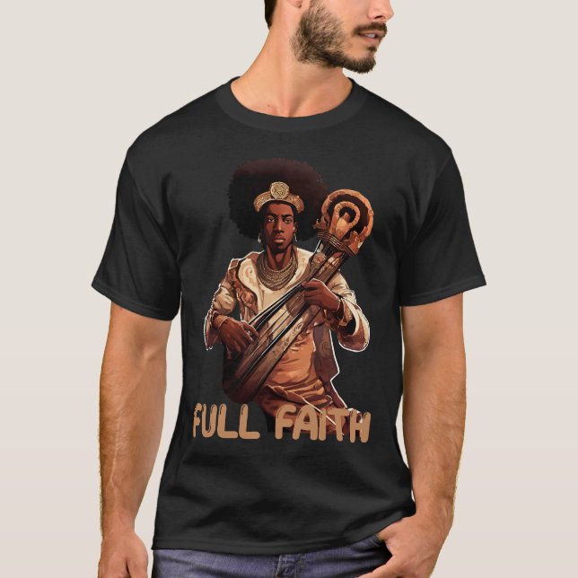 Camiseta Eu Sou David - Cheio Faith Christian (Frente)