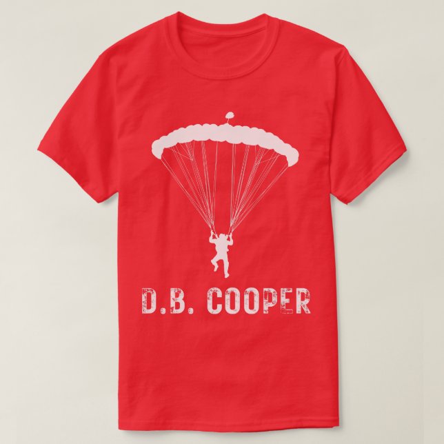 Camiseta Eu sou DB Cooper 6 (Frente do Design)