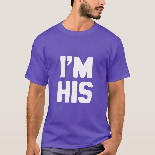 CAMISETA EU SOU DELE (Frente)