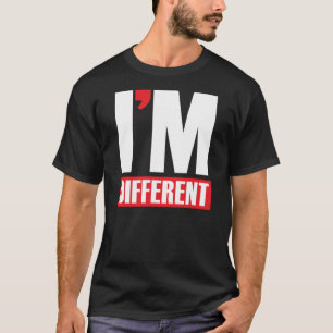 Camiseta Eu sou diferente