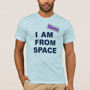 Camiseta Eu sou do Espaço