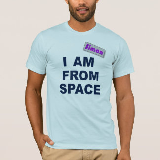 Camiseta Eu sou do Espaço