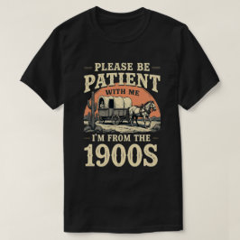 Camiseta Eu sou dos anos 1900 - Feliz Natal dos anos 1900