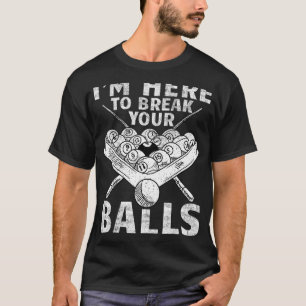 Camiseta Eu sou ela para quebrar seu jogador de Piscina de
