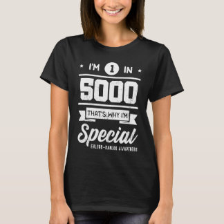 Camiseta Eu Sou Especial Ehlers Danlos Listra de Zebra Pret