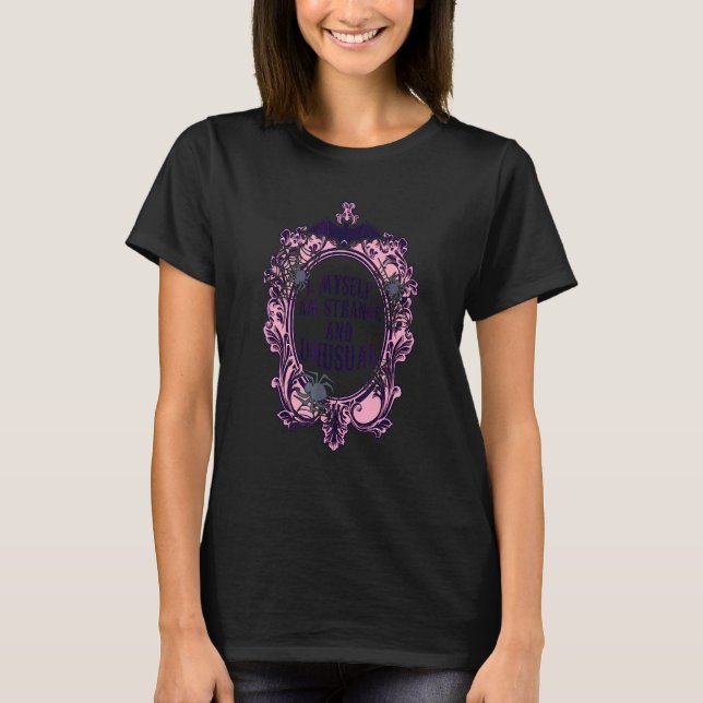 Camiseta Eu Sou Estranho E Incomum (Frente)