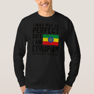 Camiseta Eu sou Etíope Bandeira Patrimônio Etíope