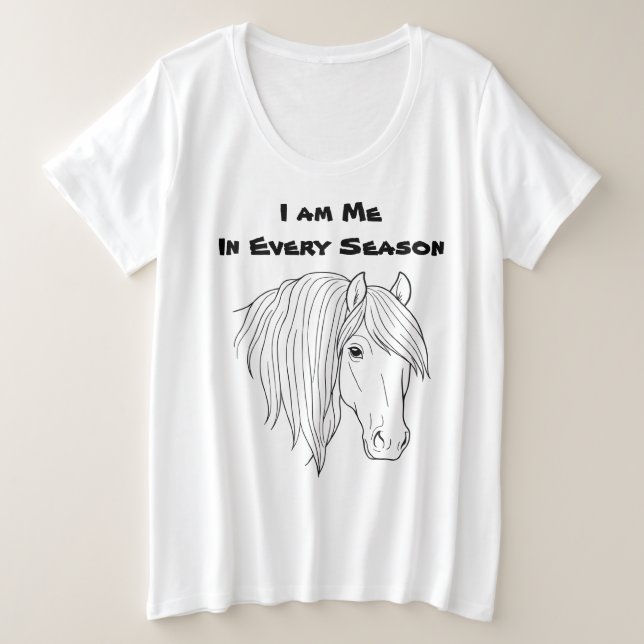 Camiseta Eu sou Eu em Todas as Estações (Frente do Design)