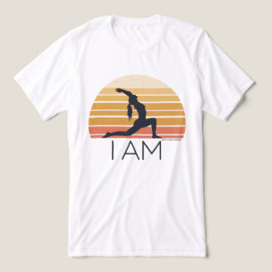CAMISETA EU SOU FAITH YOGA VLOTHTHTHTHTHING SUN LOGO