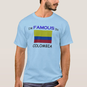 Camiseta Eu sou famoso em COLÔMBIA