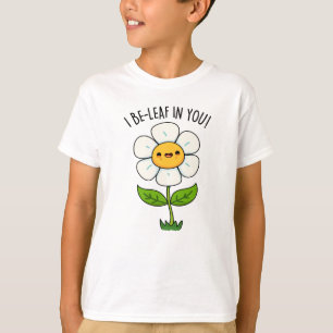 Camiseta Eu Sou Folha Em Seu Pun De Folha De Flor
