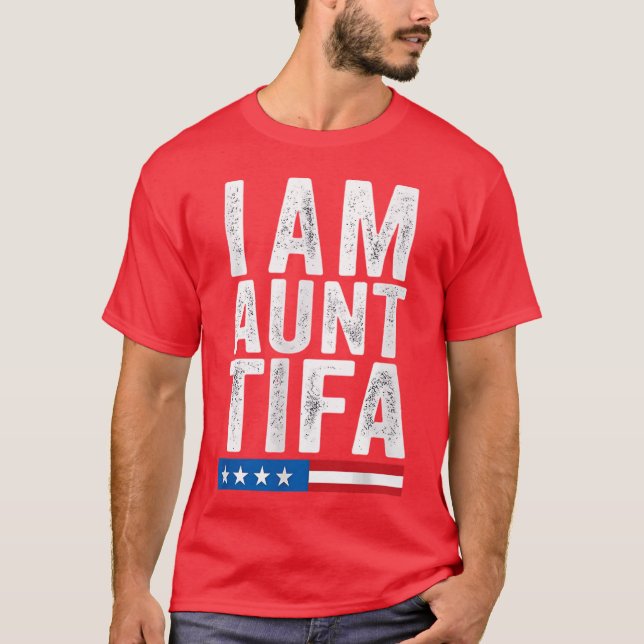 Camiseta Eu Sou Garota Gráfica da Tia (Frente)