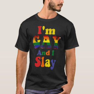 Camiseta Eu sou Gay e mando o orgulho lgbtq Gay Lésbica