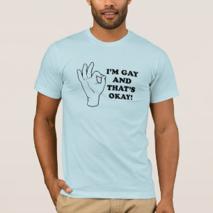 Camiseta Eu sou gay, e tudo bem.