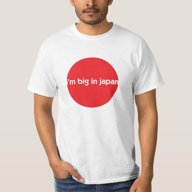Camiseta Eu sou grande em Japão (Frente)