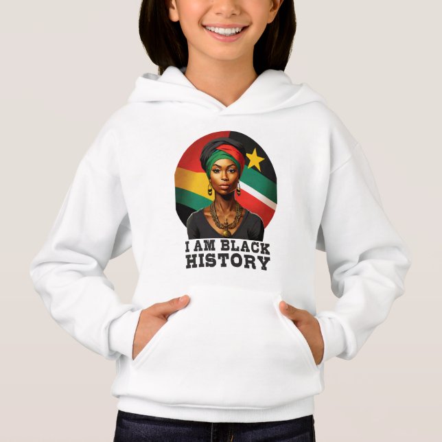 Camiseta Eu sou História Negra (Frente)