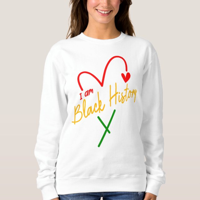 Camiseta Eu Sou História Negra (Frente)