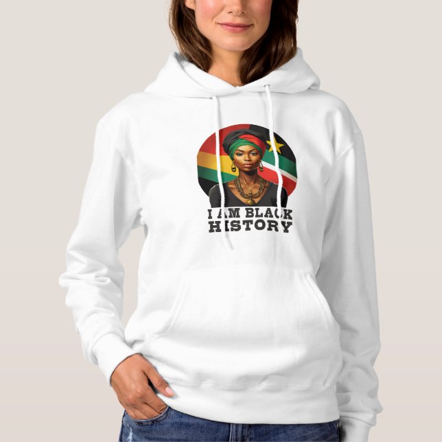 Camiseta Eu sou História Negra (Frente)