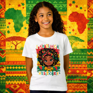 Camiseta Eu Sou História Negra