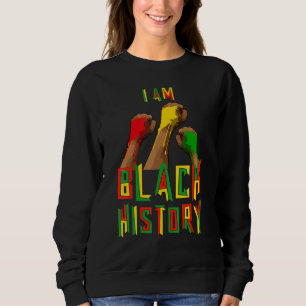 Camiseta Eu Sou História Negra Afro Americano Melanina Orgu