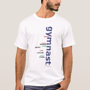Camiseta Eu sou homens do Gymnast ou tanque do esporte dos