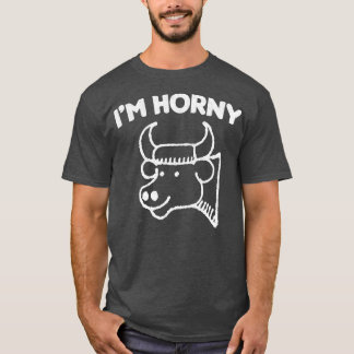 Camiseta Eu sou Horny Funnytee Cote Design