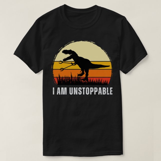 Camiseta Eu sou imparável 4 (Frente do Design)