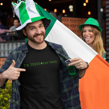Eu sou irlandês de Dia de São Patrício de hoje Min