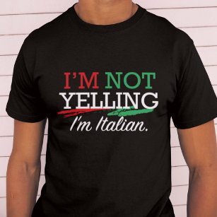 Camiseta Eu sou italiano