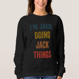 Camiseta Eu sou Jack Fazendo Coisas de Jack