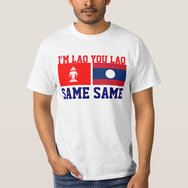 Camiseta Eu sou Lao os mesmos mesmos 4 (Frente)