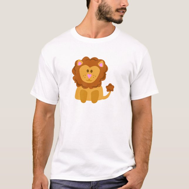 Camiseta Eu sou leão ouço-me rujir (Frente)