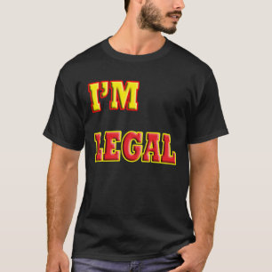 CAMISETA EU SOU LEGAL